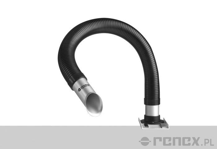 FLEX elastična usisna ruka 600 mm, sustav 50, stolna, crna