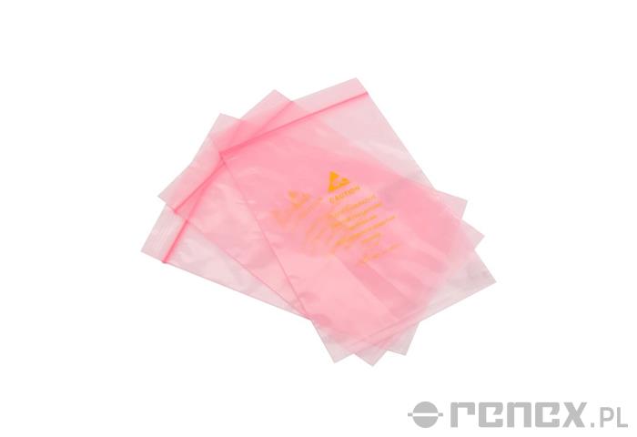 ESD vrećice s patentnim zatvaračem – 120×180 + 20 mm (10 paketa, 100 kom / pak)