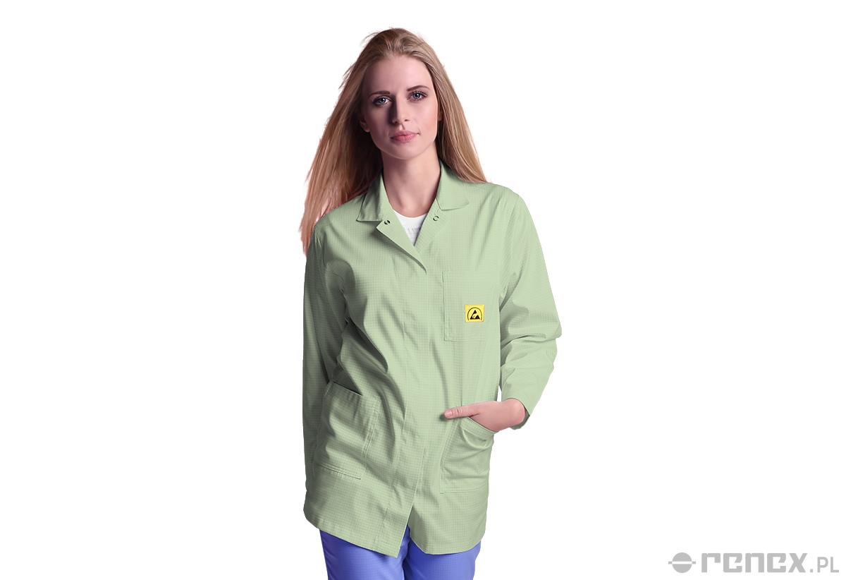 ESD standardna kuta, zeleni, 2XL